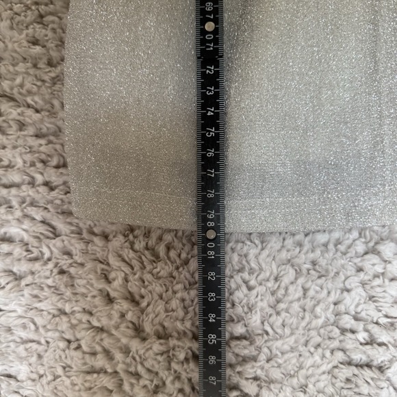 Lulus Mini Dress Women M Silver Side Cut Out Sleeveless Party Cocktail New Years - Picture 7 of 8